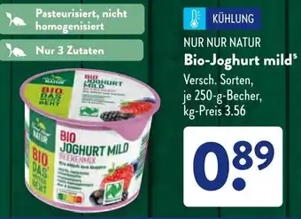 Aldi Süd NUR NUR NATUR Bio-Joghurt mild Angebot