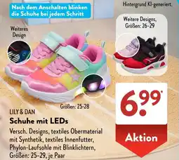 Aldi Süd LILY & DAN Schuhe mit LEDs Angebot