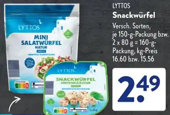Aldi Süd LYTTOS Snackwürfel Angebot