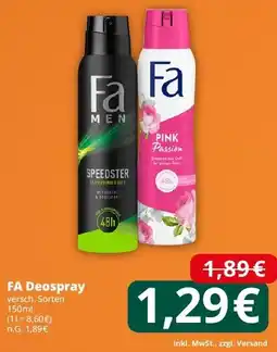 Famila Nord West FA Deospray Angebot