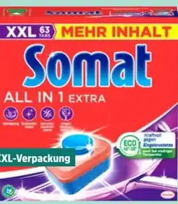 Thomas Philipps Somat Spülmaschinen Tabs All-in-1 Extra XXL Angebot
