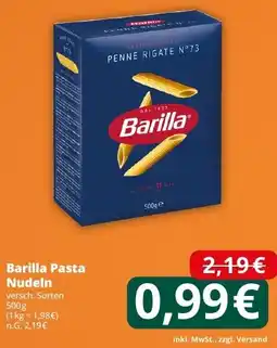 Famila Nord West Barilla Pasta Nudeln Angebot