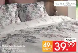 Zurbrüggen HECKETT LANE Mako-Satin Bettwäsche Angebot