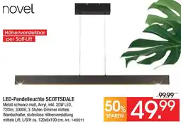 Zurbrüggen Novel LED-Pendelleuchte SCOTTSDALE Angebot