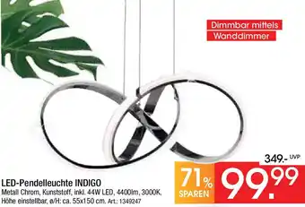 Zurbrüggen LED-Pendelleuchte INDIGO Angebot