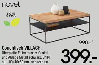 Zurbrüggen Novel Couchtisch VILLACH Angebot