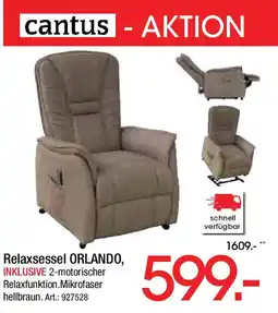 Zurbrüggen cantus - Relaxsessel ORLANDO Angebot