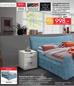 Zurbrüggen ESPOSA Schwebetürenschrank MILANO Angebot