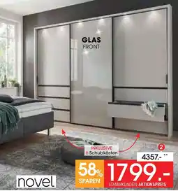 Zurbrüggen novel Schwebetürenschrank MALIBU 3-trg. Angebot