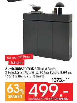 Zurbrüggen voleo DAS MÖBEL XL-Schuhschrank Angebot