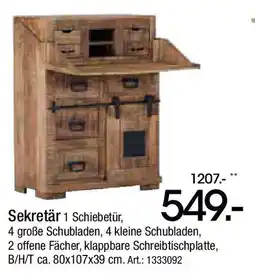 Zurbrüggen Sekretär Angebot