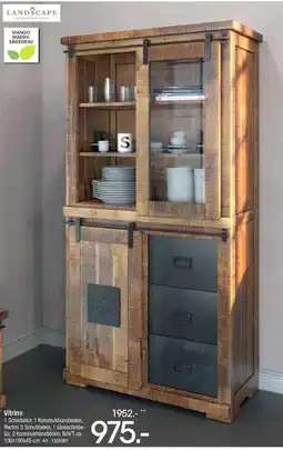 Zurbrüggen LANDSCAPE Vitrine Angebot