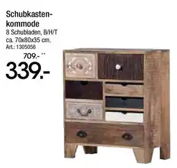 Zurbrüggen Schubkasten- kommode Angebot