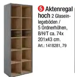 Zurbrüggen Aktenregal hoch Angebot