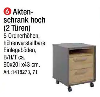 Zurbrüggen Akten- schrank hoch Angebot