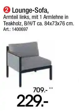 Zurbrüggen Dieter Knoll Lounge-Sofa Angebot