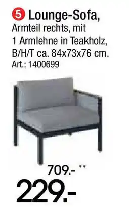 Zurbrüggen Dieter Knoll Lounge-Sofa Angebot