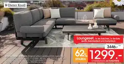 Zurbrüggen Dieter Knoll Loungeset Angebot