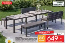 Zurbrüggen amallo Lounge-Set, 5-tlg. Angebot