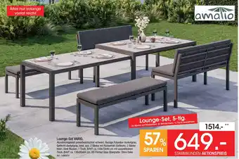 Zurbrüggen amallo Lounge-Set, 5-tlg. Angebot