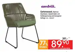 Zurbrüggen GARDEN ambia. Gartensessel, Angebot