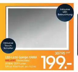 Zurbrüggen LED-Licht-Spiegel XANIA Angebot