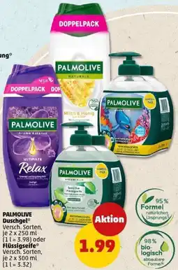 PENNY PALMOLIVE Duschgel oder Flüssigseife Angebot