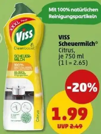 PENNY VISS Scheuermilch Angebot