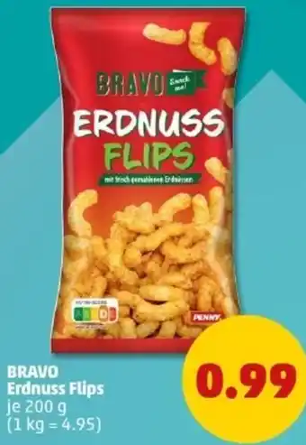 PENNY BRAVO Erdnuss Flips Angebot
