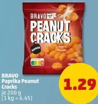 PENNY BRAVO Paprika Peanut Cracks Angebot
