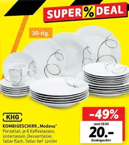 SCONTO KHG KOMBIGESCHIRR ,,Modena" Angebot