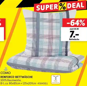 SCONTO Como renforce-bettwäsche Angebot