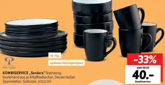 SCONTO Peill+Putzler KOMBISERVICE ,,Sardara" Angebot