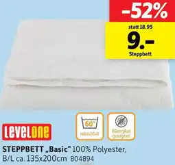 SCONTO LeveLone Steppbett ,,Basic" Angebot