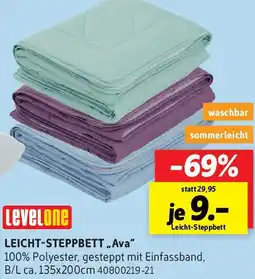 SCONTO LevelOne Leicht-Steppbett ,,Ava" Angebot