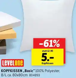 SCONTO LeveLone Kopfkissen ,,Basic" Angebot