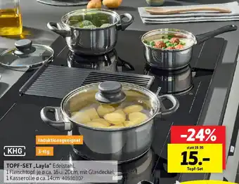 SCONTO KHG TOPF-SET „Layla" Angebot