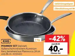 SCONTO KHG Pfannen-Set Angebot