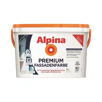 toom Baumarkt Alpina Premium FassadenFarbe Angebot