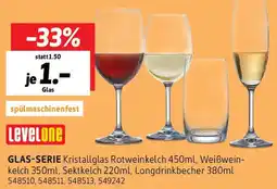 SCONTO Levelone Glas Serie Angebot