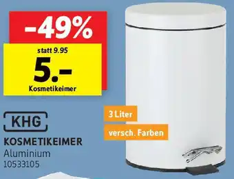SCONTO KHG Kosmetikeimer Angebot