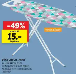 SCONTO BÜGELTISCH „Kuma" Angebot