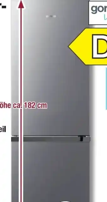 Poco Gorenje Kühl-/Gefrierkombination NRK418DCS4 Angebot