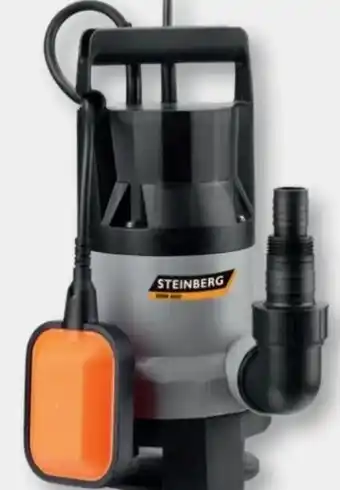 B1 Discount Baumarkt Steinberg Kunstoff-Schmutzwasserpumpe SDW 400 Angebot