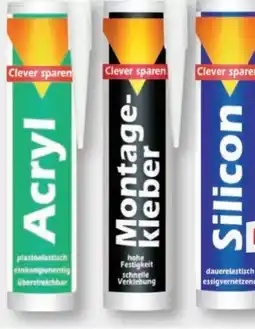 B1 Discount Baumarkt Clever Acryl-Dichtmasse Angebot