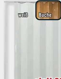 B1 Discount Baumarkt Falttür PVC Angebot