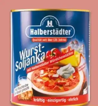 NETTO Halberstädter Würstchen Wurstsoljanka Angebot