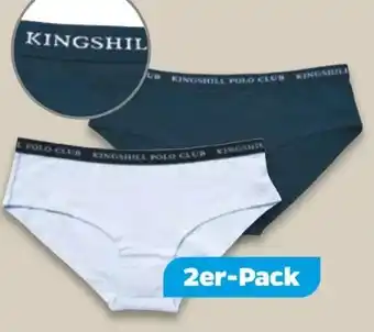 NETTO Kingshill Damen Polo Club Slips 2er-Pack Angebot