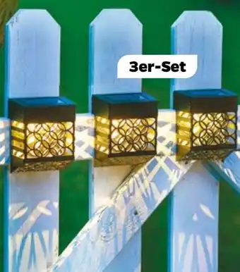 NETTO Garden Dream Solar-Zaunleuchten Angebot
