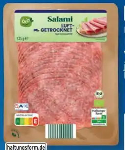 Aldi Süd Bio Smiley Salami Angebot